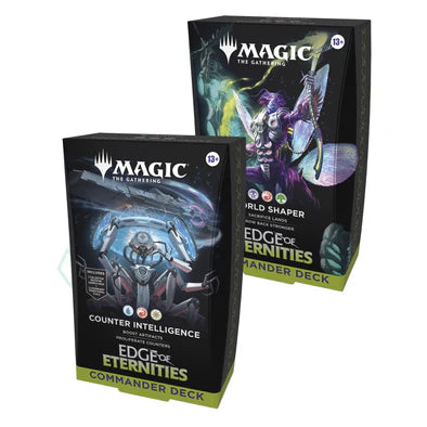 MTG- EDGE OF ETERNITIES COMMANDER Decks set of 2