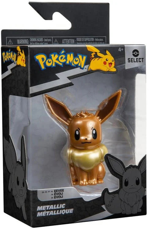 Pokemon- Select Metallic Battle Figure Eevee