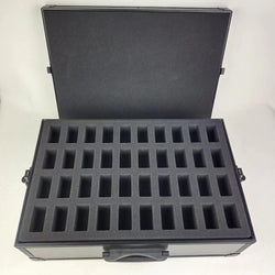 80-Slot Miniature Storage Case with Customizable Foam