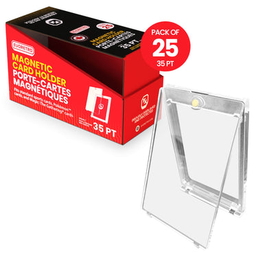 One Touch Magnetic Card Holder – 25 Pack
