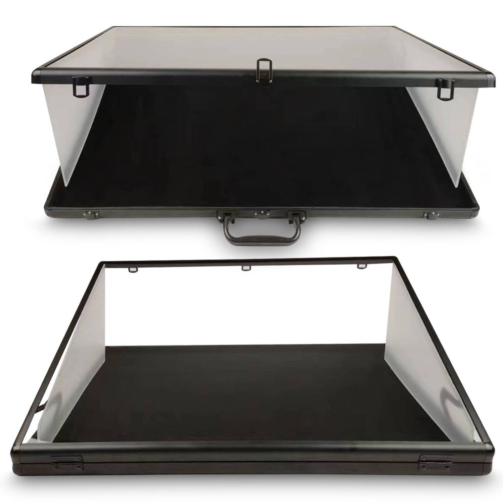 Lockable Aluminum Display Case – Top Display Vendor Trade Show
