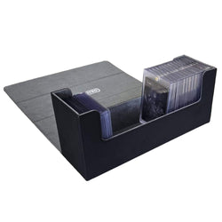 EVORETRO Lightweight Magnetic Card Holder - 180+ Toploaders or 500+ Trading Cards | Black/Grey