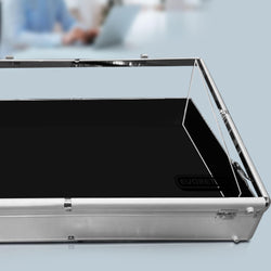 EVORETRO Aluminum Acrylic Clear Top Display Vendor Trade Show showcase