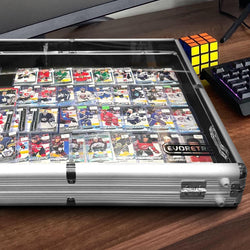 EVORETRO Aluminum Acrylic Clear Top Display Vendor Trade Show showcase