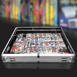 EVORETRO Aluminum Acrylic Clear Top Display Vendor Trade Show showcase