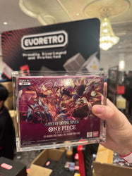 Acrylic Case Display for Bandai One Piece OPP 4-6 TCG Booster Box English Pack of 1