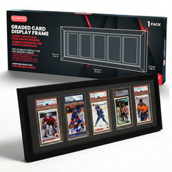 Premium PSA Graded Wooden Frame Display with UV Glass