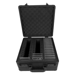 3 Row with Individual Slot Fit for 42 Graded Cards - Black