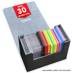 Magnetic Graded Card Deck Storage for 30 Graded Card