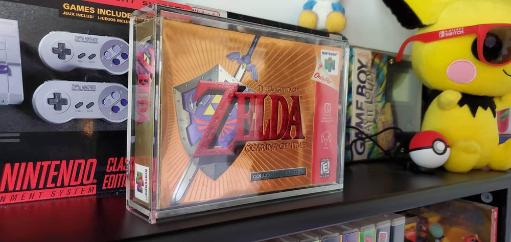 Acrylic Display Protector for SNES Games and N64 Game Box - Pack of 2