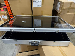 EVORETRO Aluminum Acrylic Clear Top Display Vendor Trade Show showcase