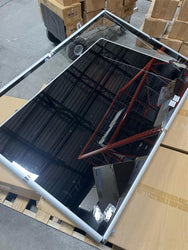 EVORETRO Aluminum Acrylic Clear Top Display Vendor Trade Show showcase