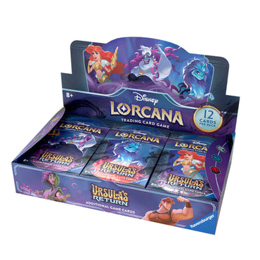 Disney- Lorcana: Ursula's Return Booster box (Preorder 05/31/2024)
