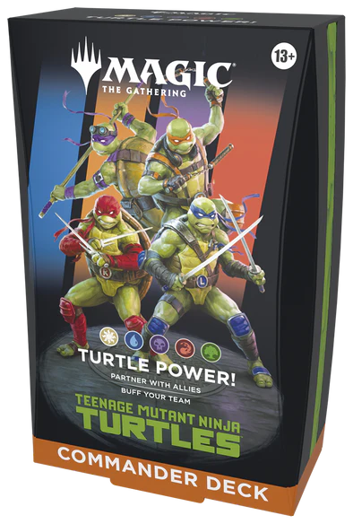 MTG- Teenage Mutant Ninja Turtles - Commander Deck: Turtle Power! (Pre-Order)