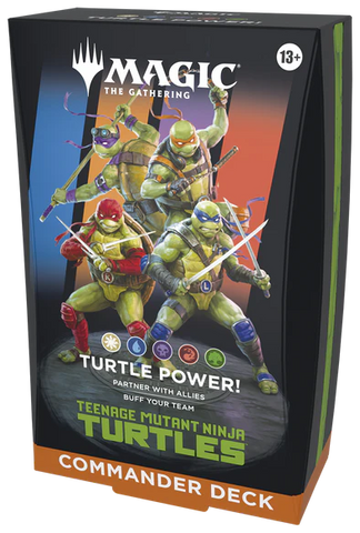 MTG- Teenage Mutant Ninja Turtles - Commander Deck: Turtle Power! (Pre-Order)