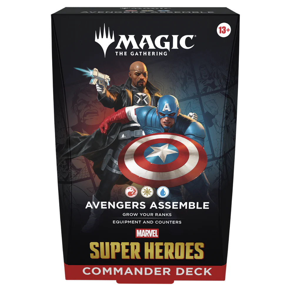 MTG- MARVEL SUPER HEROES Commander Decks (Pre order- 06/26/2026)