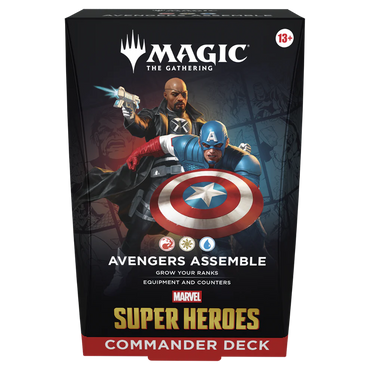 MTG- MARVEL SUPER HEROES Commander Decks (Pre order- 06/26/2026)
