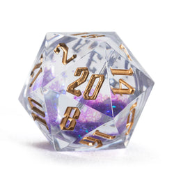 Sirius Dice- Night Sky D20 Necklace