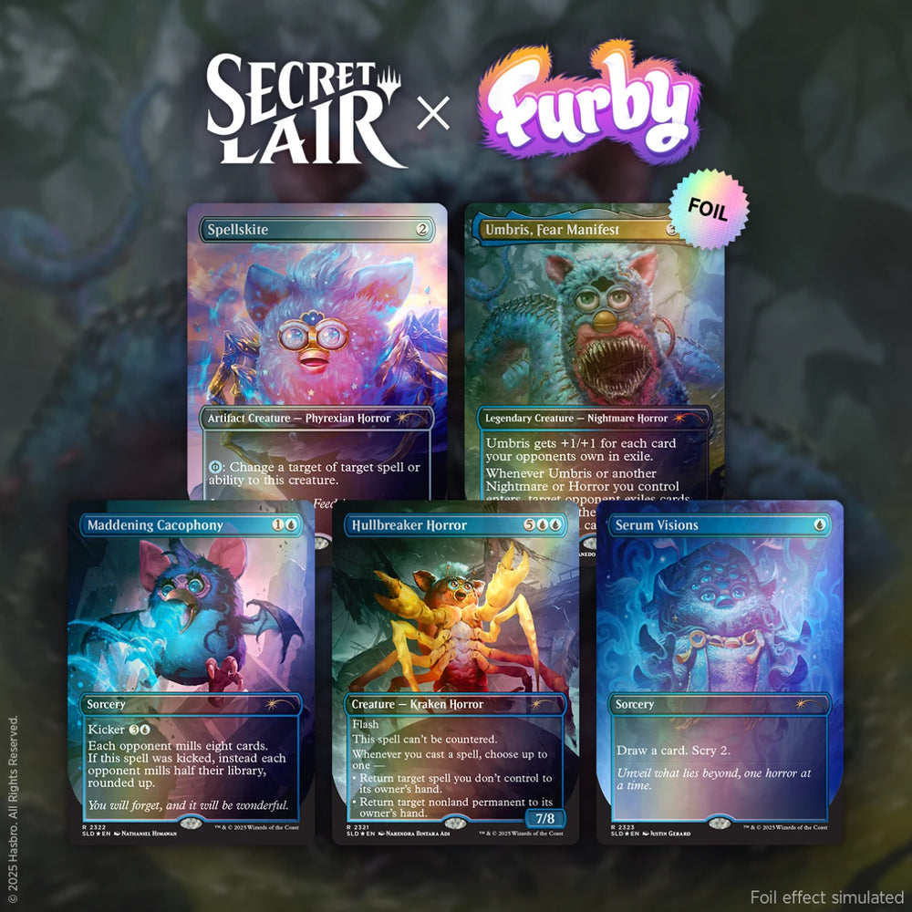 MTG- Secret Lair x Furby: The Oddbodies- FOIL EDT.