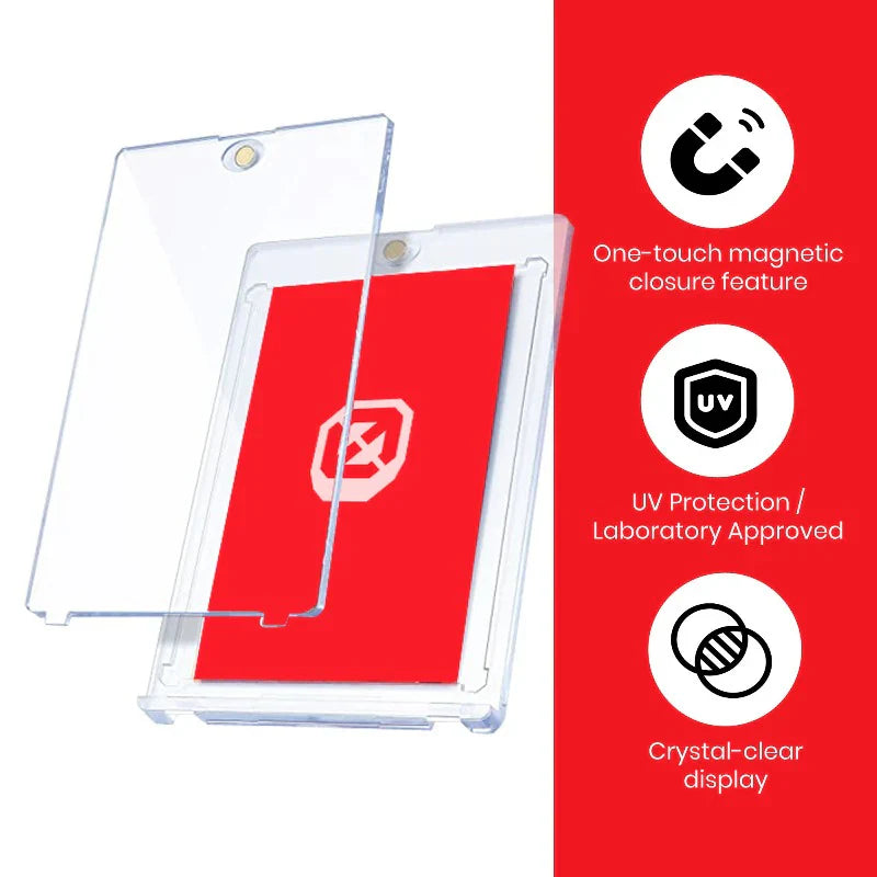 One Touch Magnetic Card Holder – 25 Pack