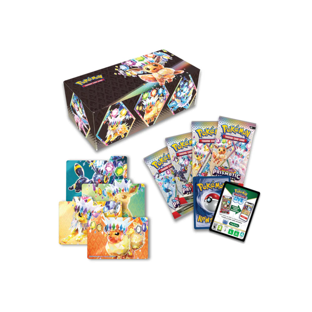 Pokemon- Prismatic Evolutions Suprise Box (02/07/2025)