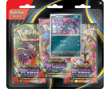 Pokemon- Phantasmal Flames Booster Bundle PACK- Sneasel