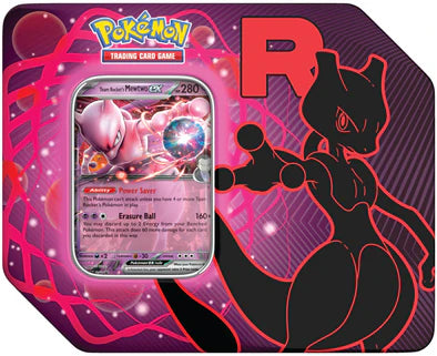 Pokemon- Team Rocket Tin- Team Rocket’s Mewtwo
