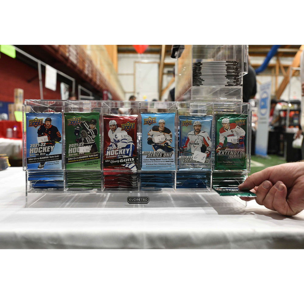 Pokémon Booster Pack 6-Slot Acrylic Display Dispenser - 4 Packs