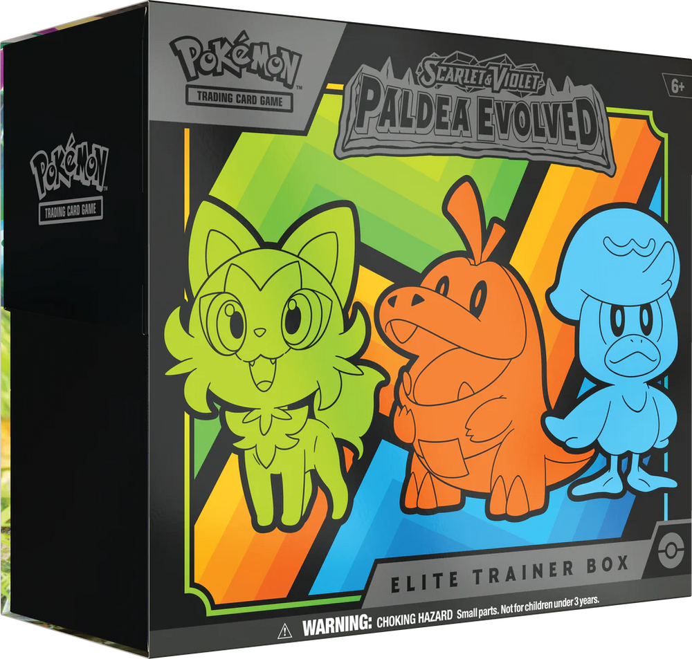 Pokemon- PALDEA EVOLVED ELITE TRAINER BOX