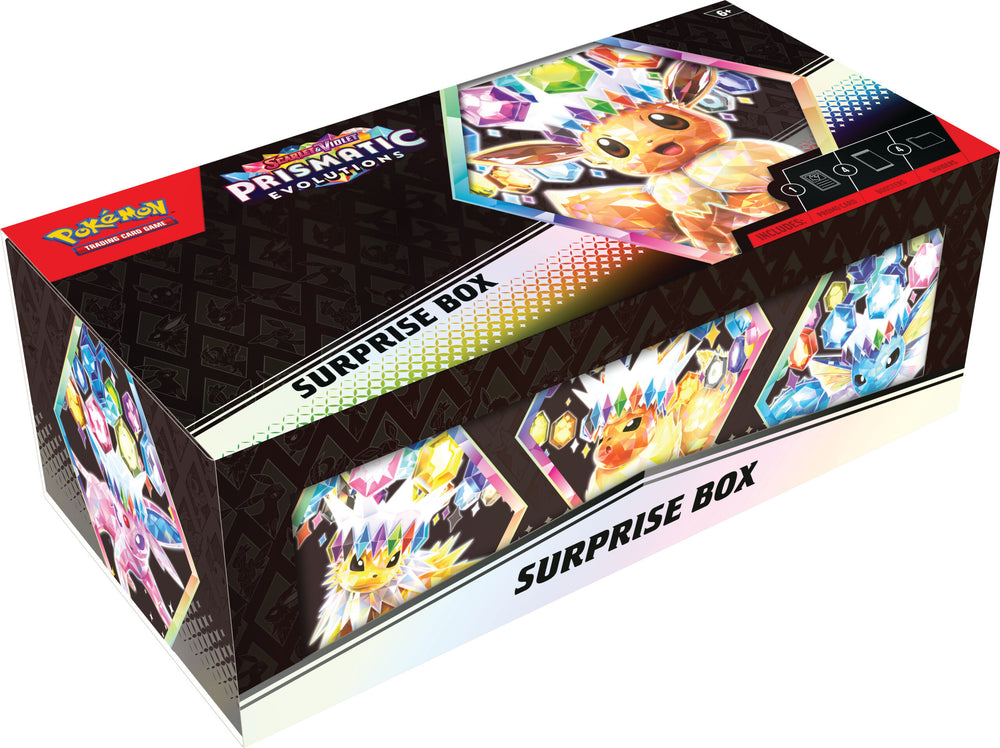 Pokemon- Prismatic Evolutions Suprise Box (02/07/2025)
