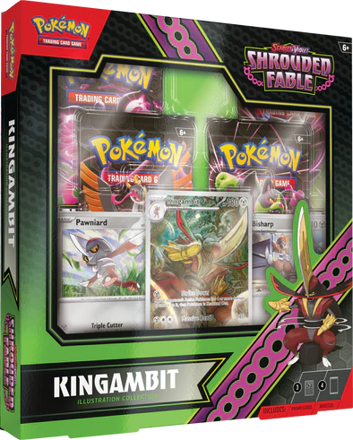 Pokemon- Shrouded Fable - Illustration Collection - Kingambit