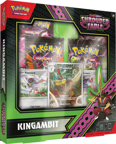 Pokemon- Shrouded Fable - Illustration Collection - Kingambit