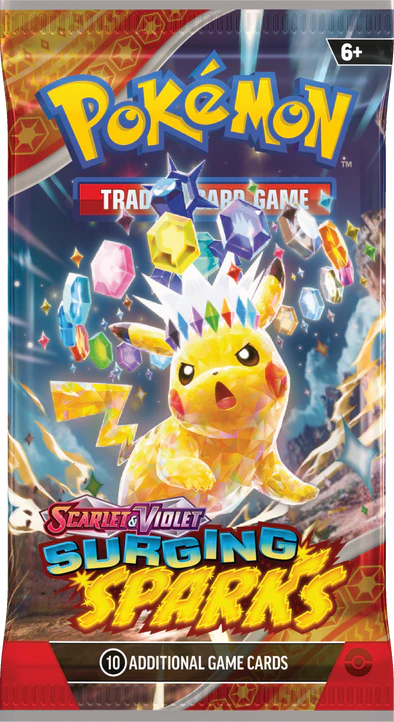 Pokemon- Surging Sparks Booster PACK