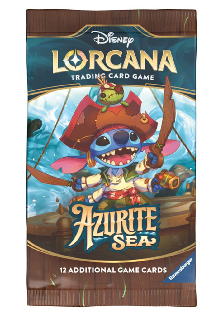 Disney Lorcana- Azurite Sea Booster PACK (Pre-Order 11/29/2024)