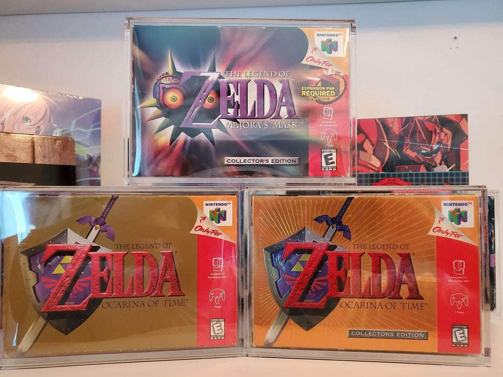 Acrylic Display Protector for SNES Games and N64 Game Box - Pack of 2