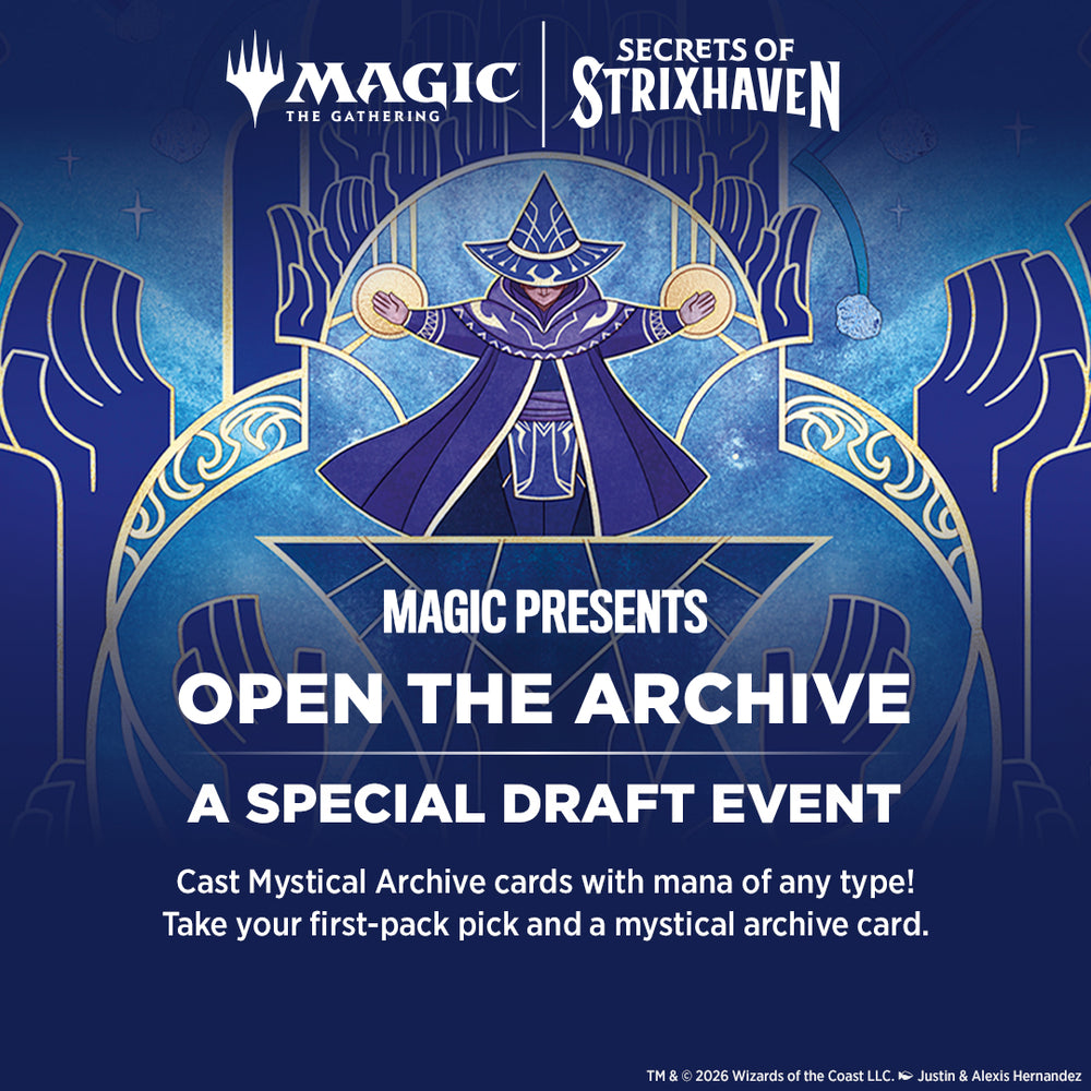 MTG- Secrets of Strixhaven DRAFT "Open the Archives" BUY-IN (06/04/2026 - 6PM)