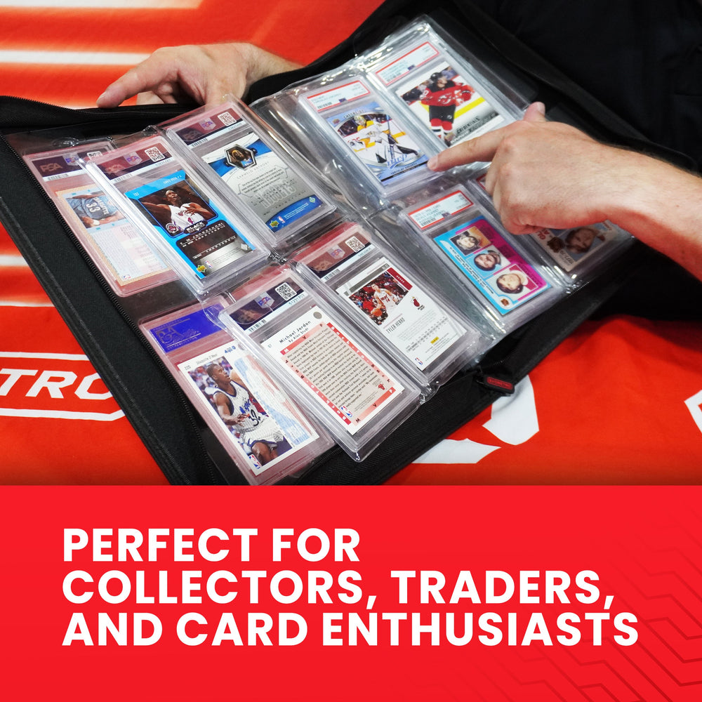 Slab Binder for Graded Cards – Holds 36 Slabs