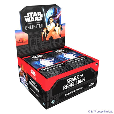 STAR WARS UNLIMITED- SPARK OF REBELLION - DRAFT BOOSTER BOX