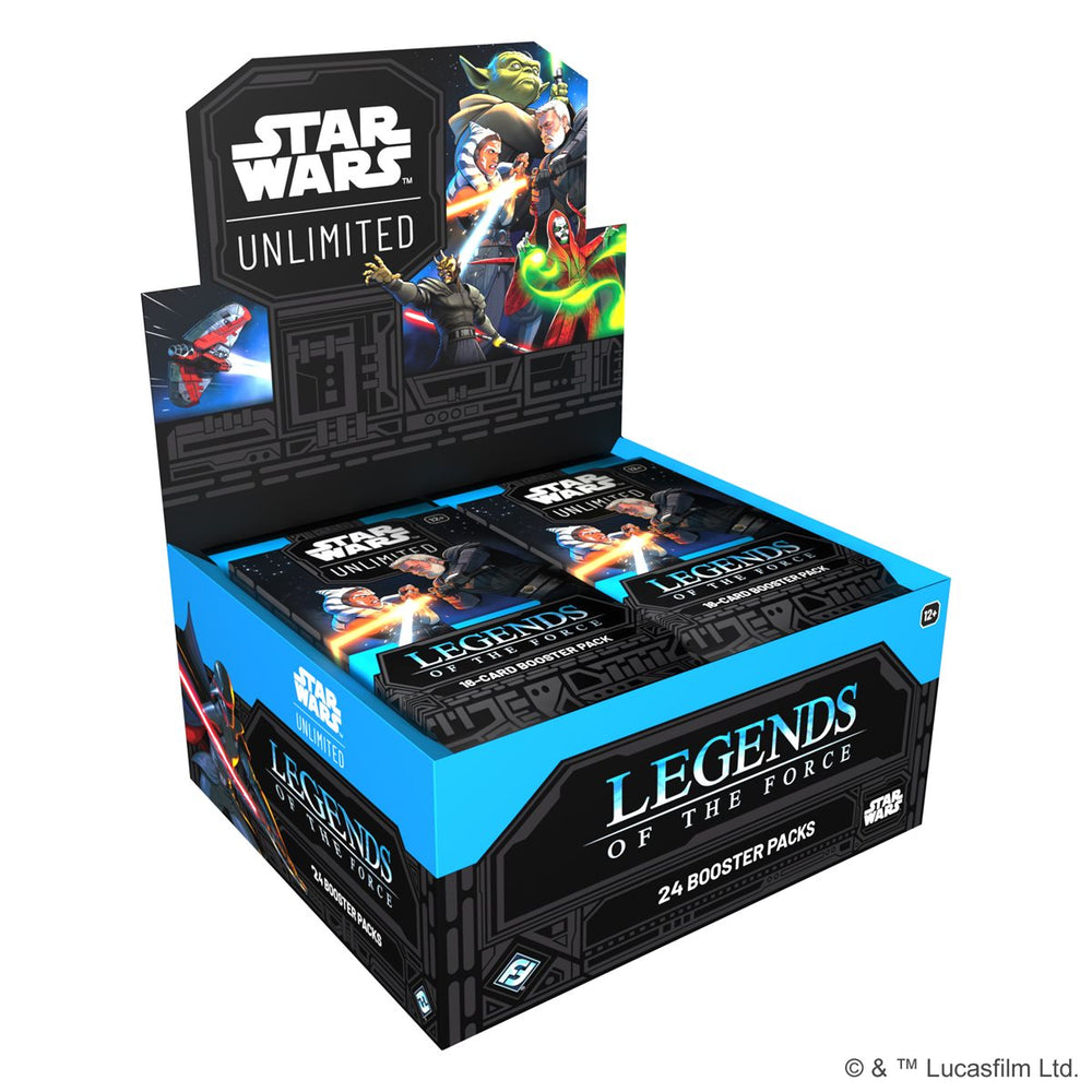 STAR WARS UNLIMITED- Legends of the Force Booster Box
