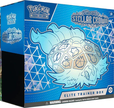 Pokemon- STELLAR CROWN Elite Trainer Box (Pre Order 09/27/2024)