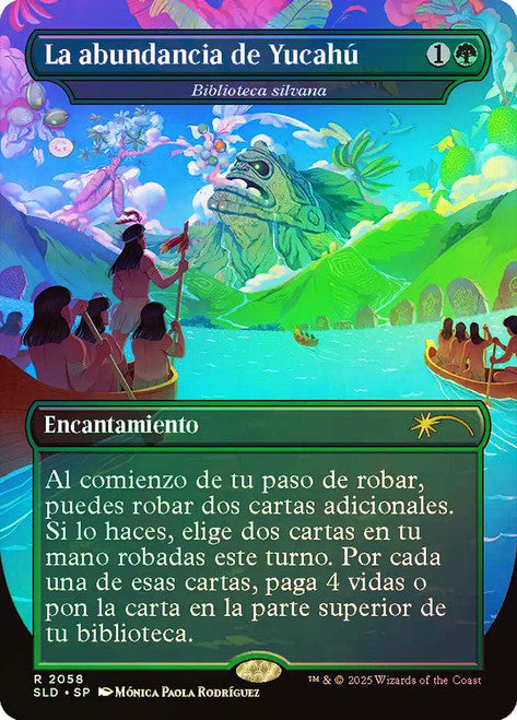 La abundancia de Yucahu - Sylvan Library SPANISH [Secret Lair Drop Series]