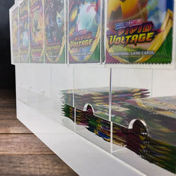 Pokémon Booster Pack 6-Slot Acrylic Display Dispenser - 4 Packs
