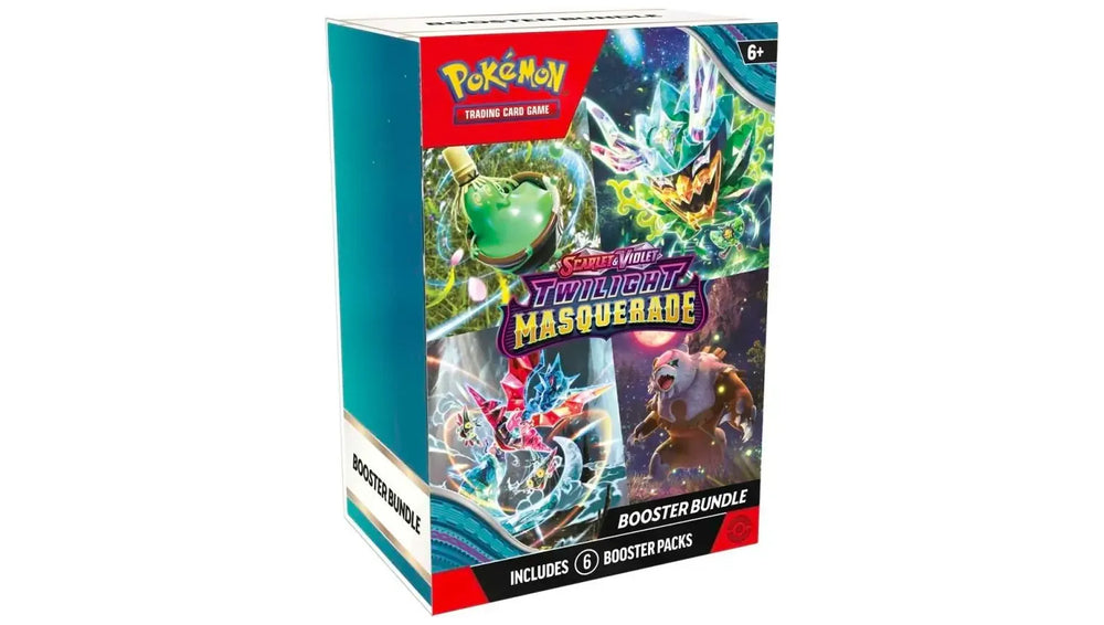 POKEMON- TWILIGHT MASQUERADE BOOSTER BUNDLE (6 Boosters)