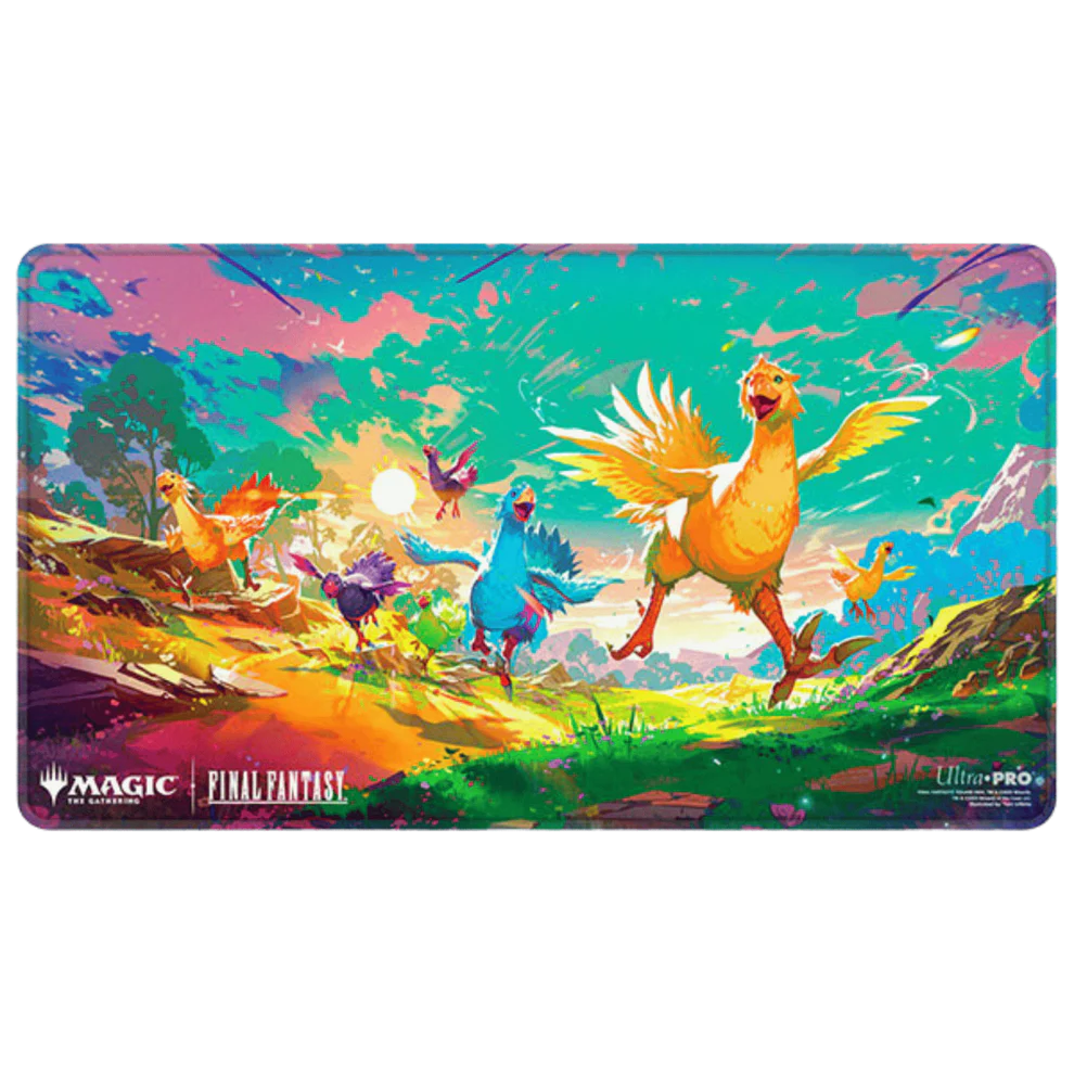 Ultra Pro- Playmat Holofoil - MTG Universes Beyond: Final Fantasy Chocobo