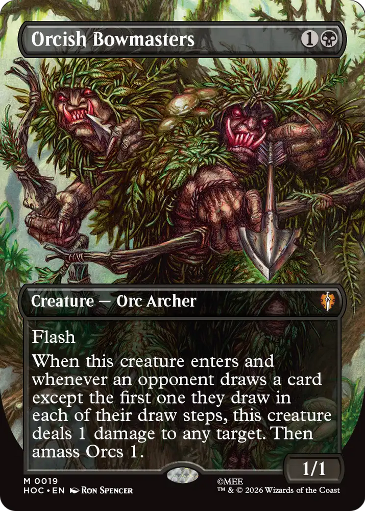 Orcish Bowmasters (Borderless) [The Hobbit: Eternal-Legal]