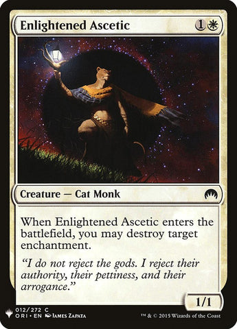 Enlightened Ascetic [Mystery Booster]