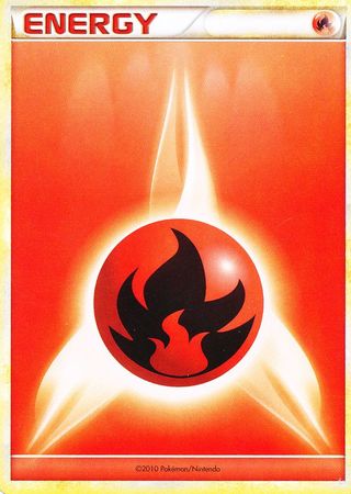 Fire Energy (2010 Unnumbered HGSS Style) [League & Championship Cards]