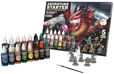 The Army Painter- ADVENTURE STARTER ROLE-PLAYING PAINT SET