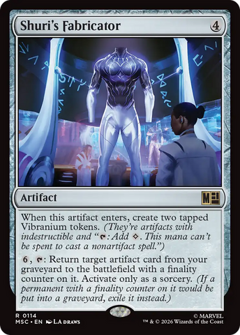 Shuri's Fabricator (Surge Foil) [Marvel Super Heroes Commander]