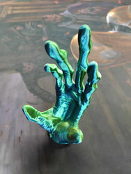 3D print- Alien Hand cell phone holder (or anything else you want to hold) multi color